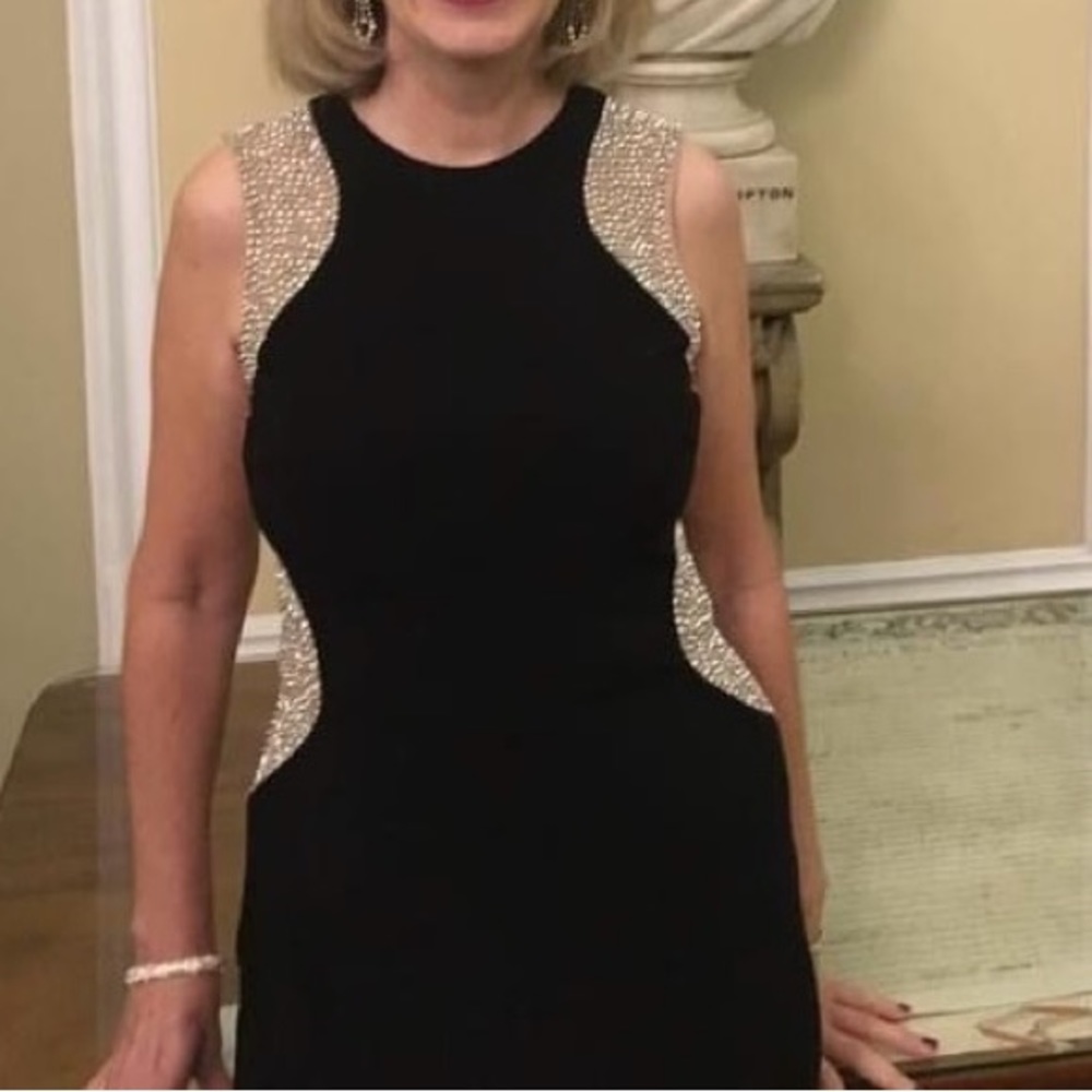 Escape Black Dress w Sequins 12